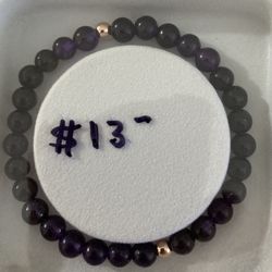 Amethyst Quartz Energy Bracelet
