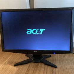 Computer Wide Screen Monitor With Stand