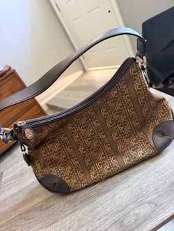 Liz Claiborne Monogram Shoulder Bag