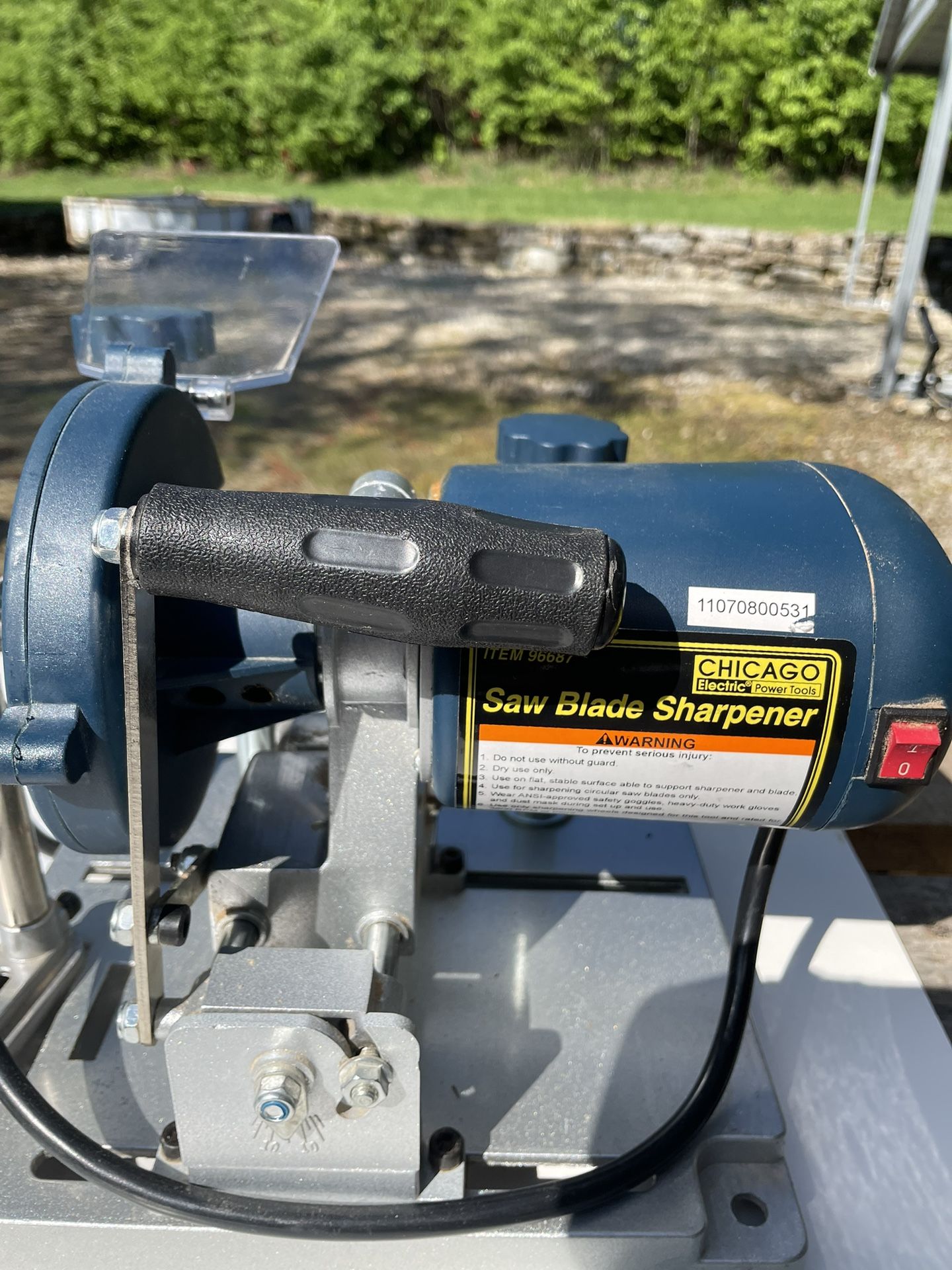 Circular saw sharpener