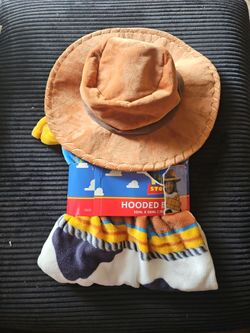 Toy Story Woody Hooded Blanket 30x50