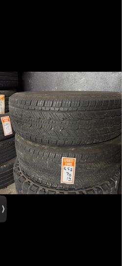 255/70/17 two tires general used