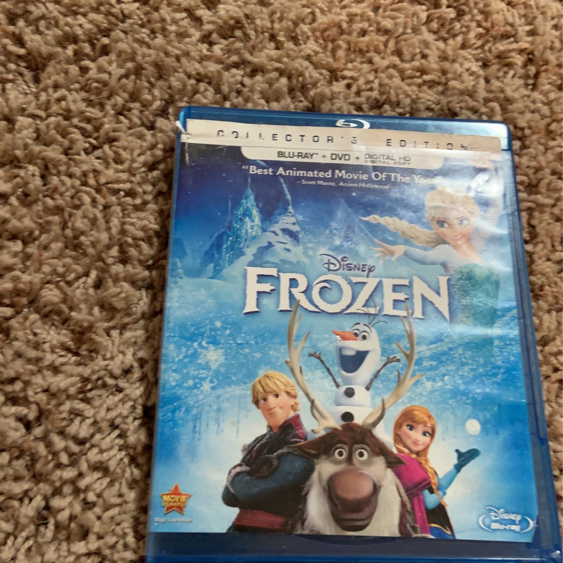 Disney Frozen Blu-ray