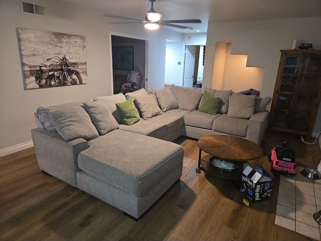Gray Sectional Couch