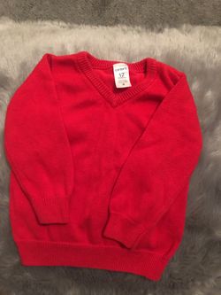 V neck 12 months sweater