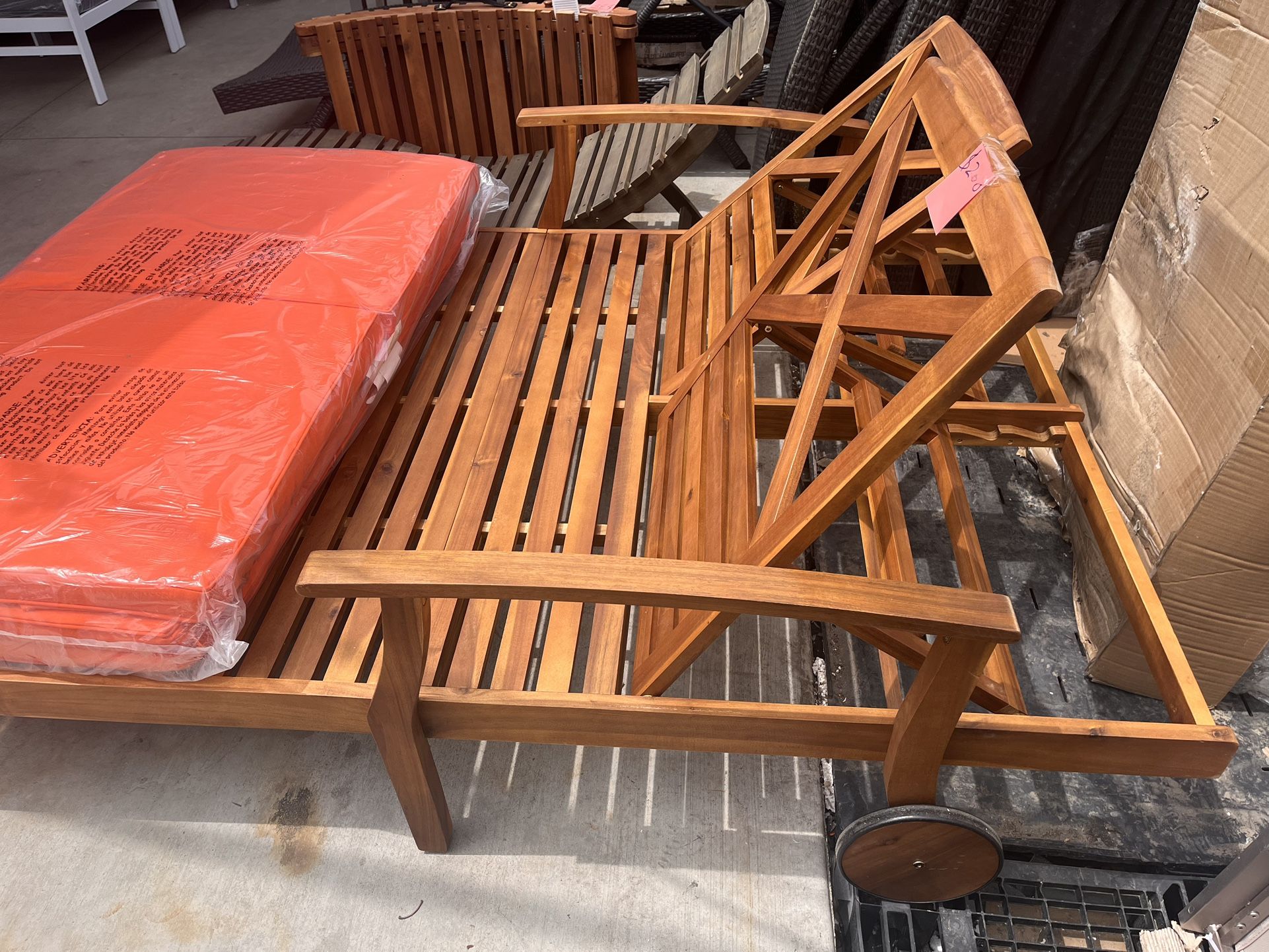 Double Pool Lounger Sports & Outdoors