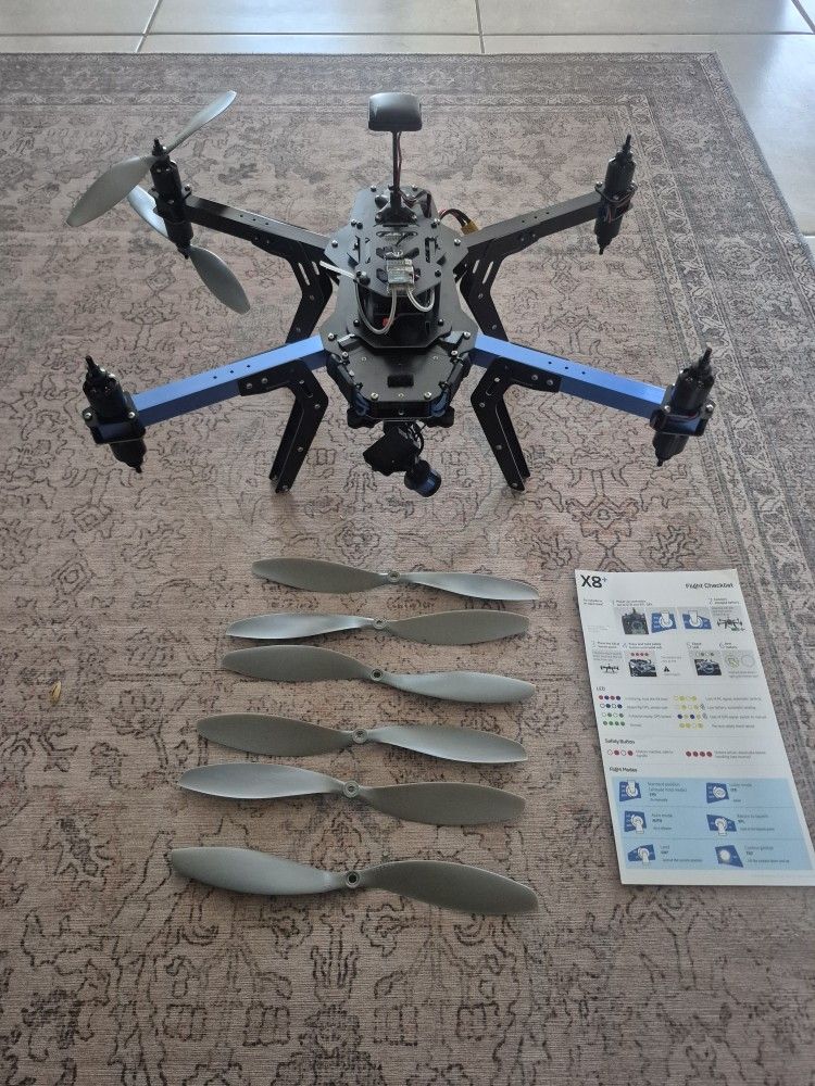 3D Robotics X8+ Quadcopter