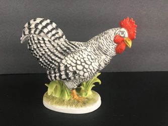Lefton Plymouth Rock Rooster