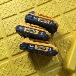 DeWALT 2ah Batteries 