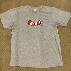 Supreme “cat in the hat” tee