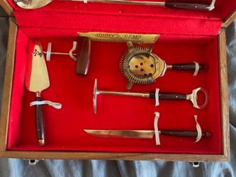 "Jonny's Gem" Bartending & Cocktail Vintage Set