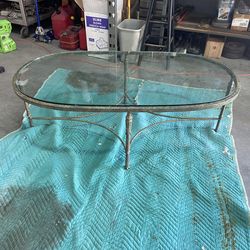 Wrought Iron Coffee Table