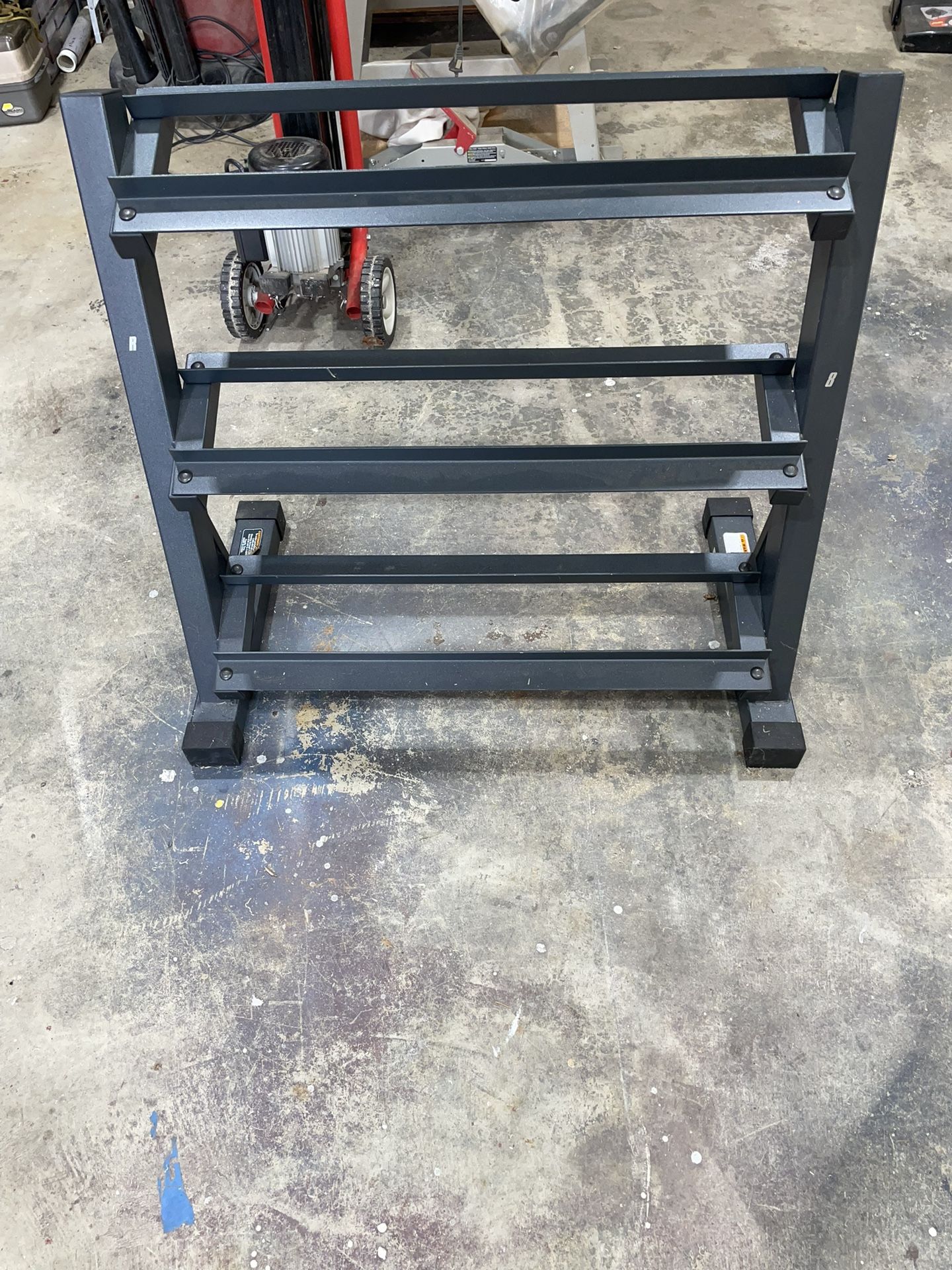 Barbell Dumbbell 3-level Rack