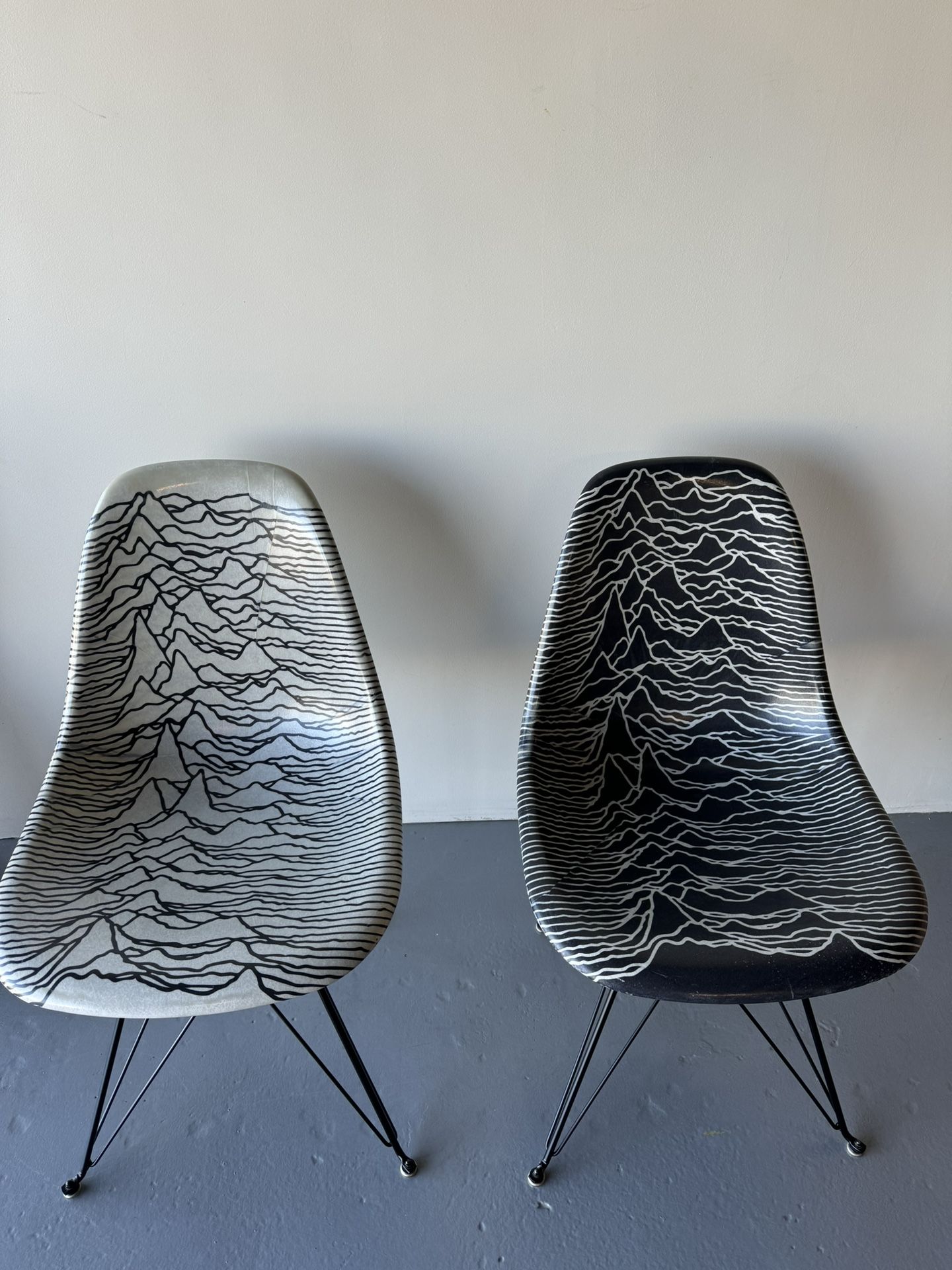 pleasures x joy division x modernica chairs for Sale in Los