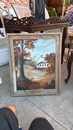 One of my favorites, oil  on canvas signed by the artist