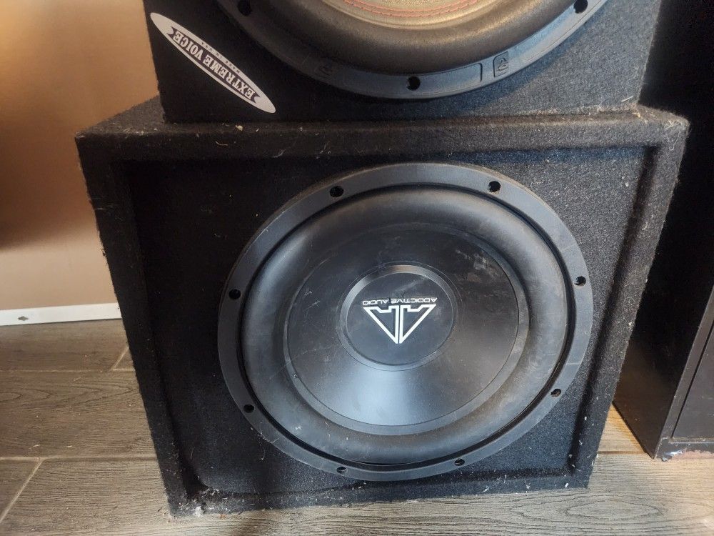 Addictive Audio 12 Speaker With Ported Box $180