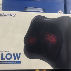 Neck Massager Addaday Bio6 Glow Massage Pillow - Bluetooth