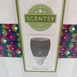Glitter Teal Scentsy Wall Warmer