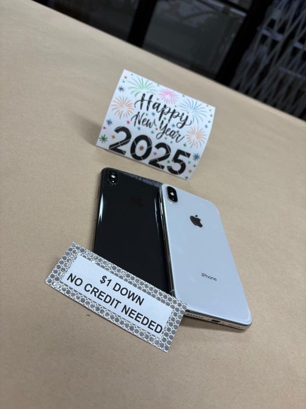 Apple IPhone X - 90 Days Warranty - Only $5 Today Pay The Rest Later!