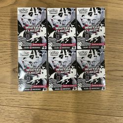 Pokemon Sealed White Flare Booster Bundles. $65 Each