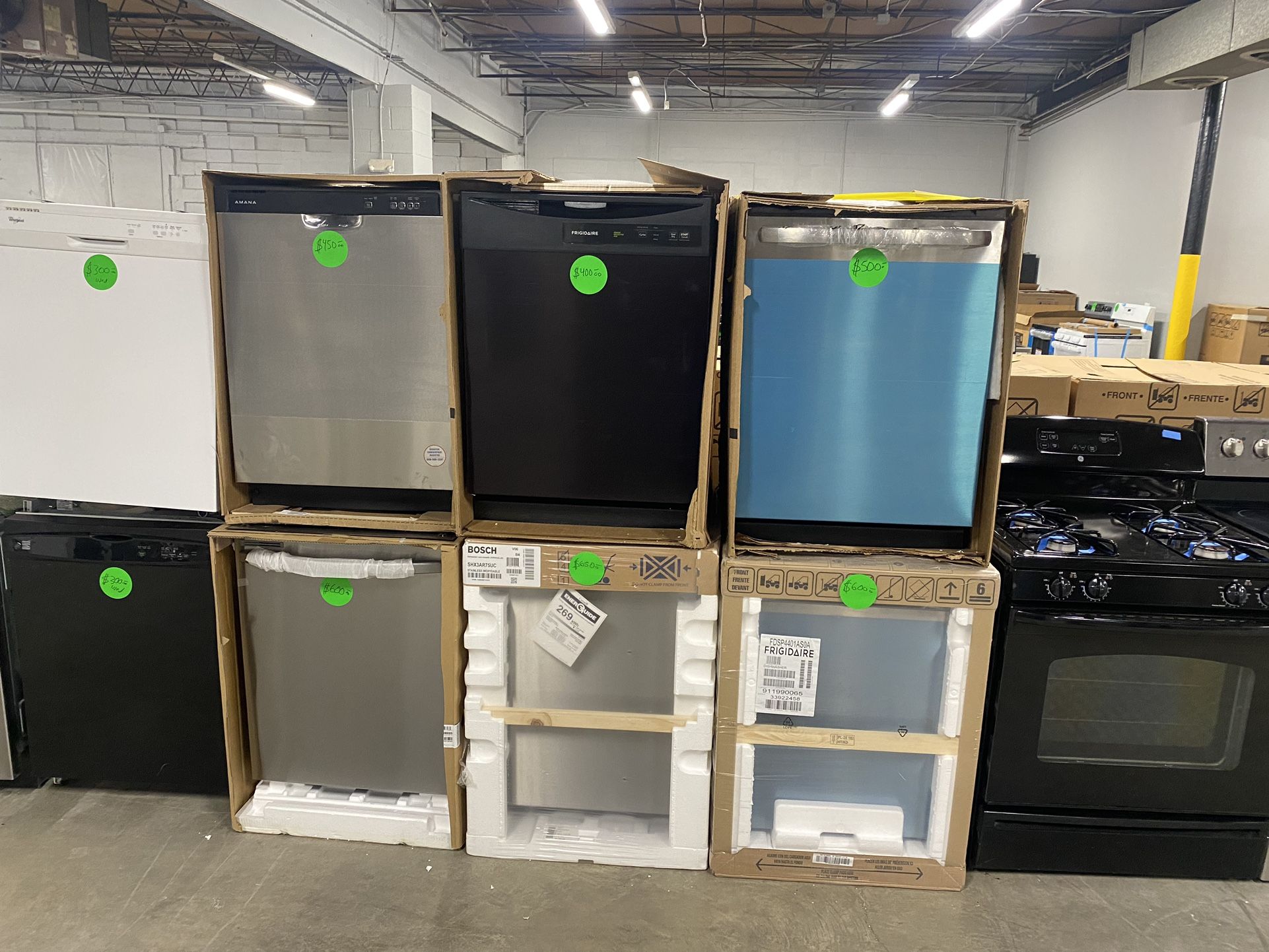 Brand New Dishwashers