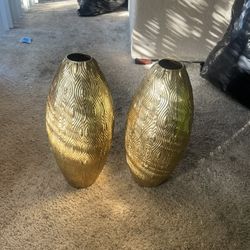 Gold Vases