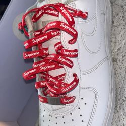 Nike Air Force 1 Low Supreme White (Men’s Size 9)