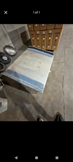 Dock ramp 60 by 48 only $899 yes I have it!!!