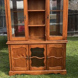 VINTAGE HUTCH CABINET 