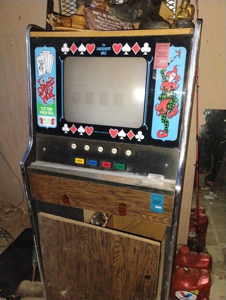 Old Casino Poker Game Called Jokers Wild.