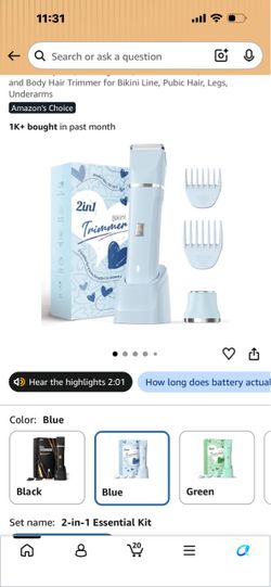 Bikini trimmer