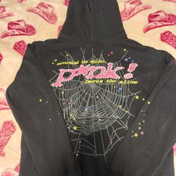 Sp5der PINK hoodie