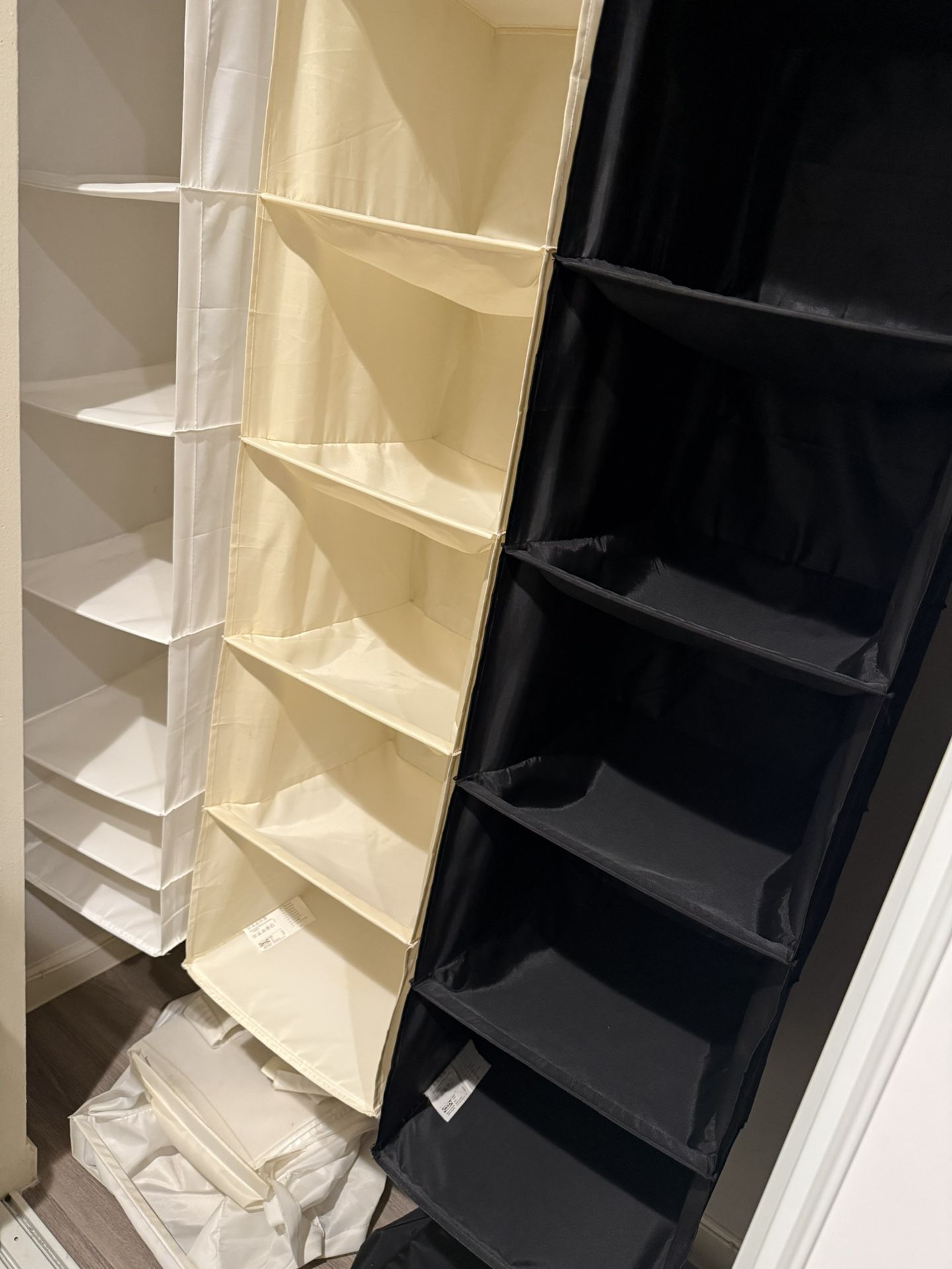 STORAGE: Hanging Closet Organizers
