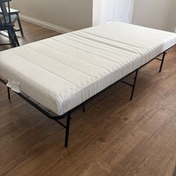 Twin Mattress w/ Frame