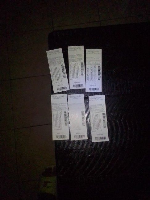 Six Zoo Tickets 