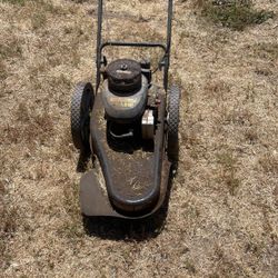 Yard Machine Walk Behind Trimmer For Weed N Thick Grass 