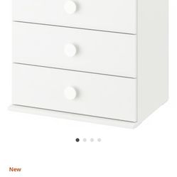3 IKEA GODISHUS 3 Drawer Chest- Like New