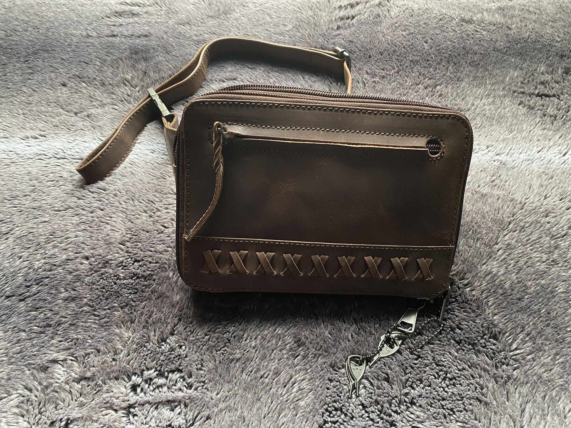 Lady Conceal (Kailey) Conceal Carry Leather Hip Bag