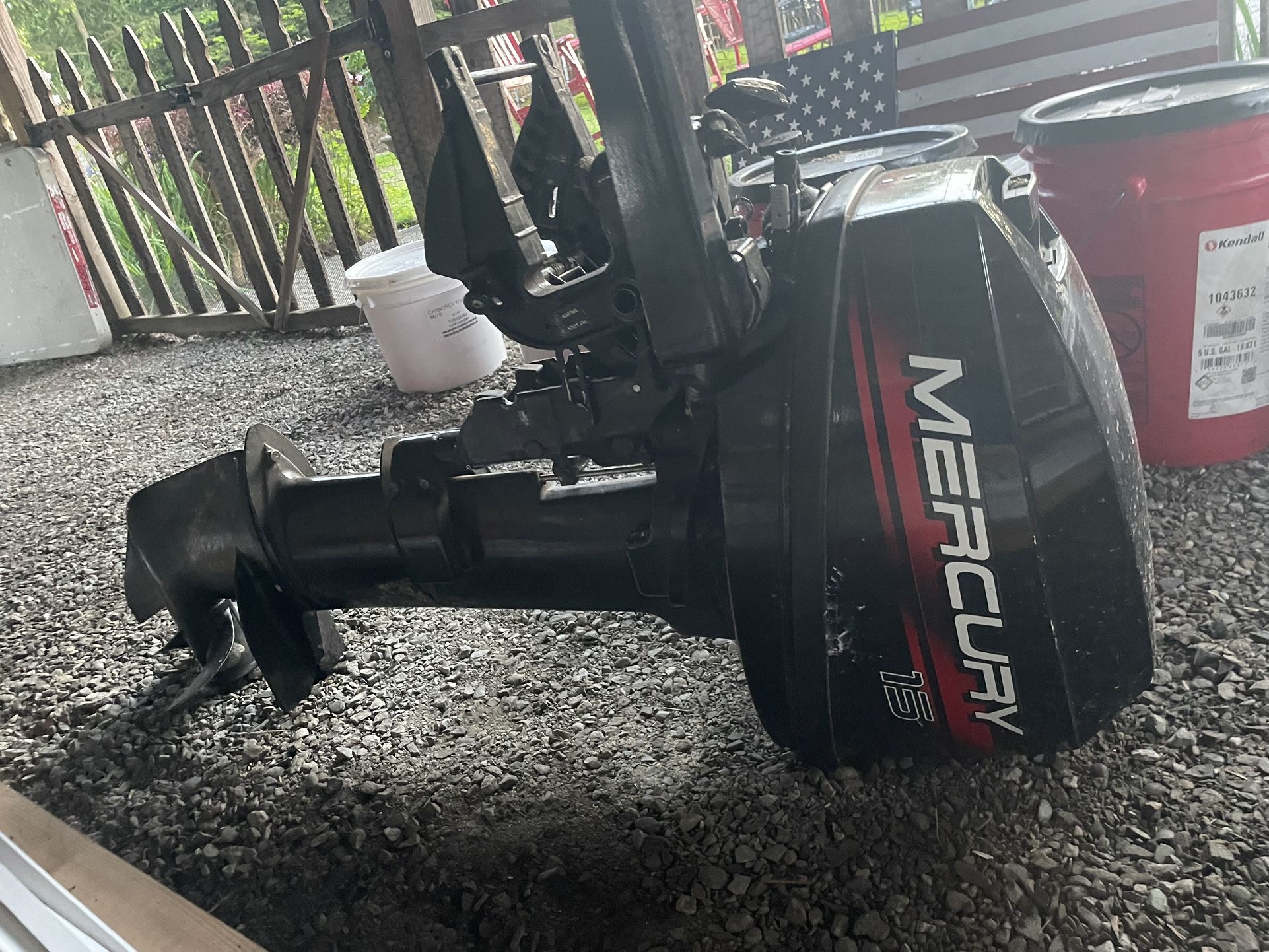 1998 Mercury 15hp outboard