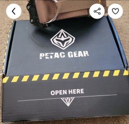 PETAC COBRA TACTICAL  BELT  NEW