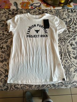 Under Armour Project Rock Iron Paradise T-Shirt size Small