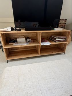 West elm industrial open storage bookcase