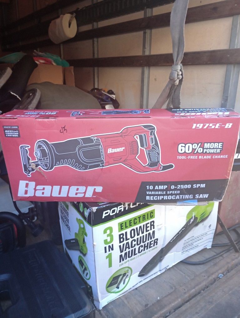Bauer Corded Saw Sail New In The Box Firm On Price 