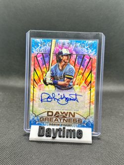 2025 Topps Inception Robin Yount Dawn Of Greatness Auto! /25