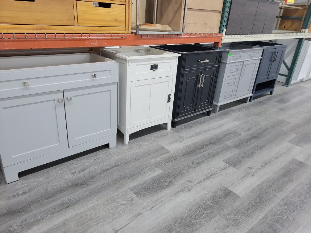 Bathroom Vanity No Top