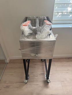 Double basket fryer