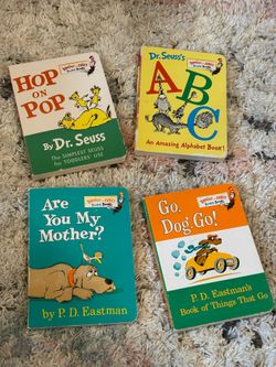 Dr. Seuss Books, Set of 4