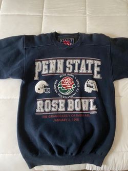 Oversized navy blue crew neck