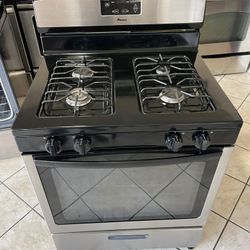 Amana Gas Stove Stainless Steel