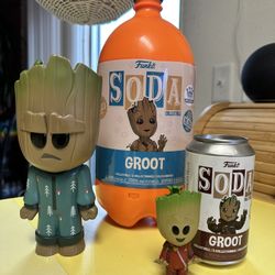 Groot Funko Vinyl Soda Set